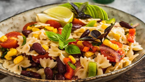 Mexikanischer Nudelsalat | Meal-Prep-Rezept