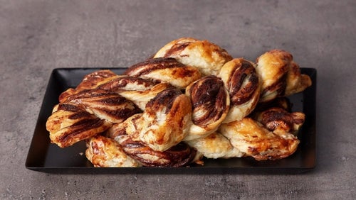 Protein Spread Chocolate Twists