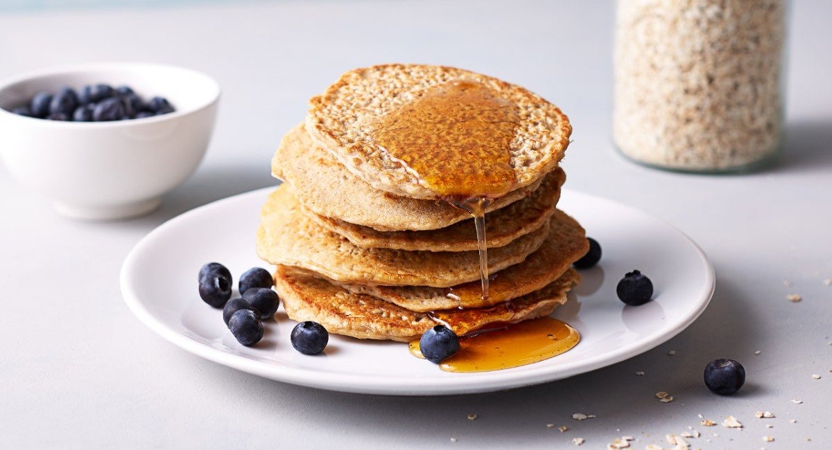 low carb flax and whey protein pancakes