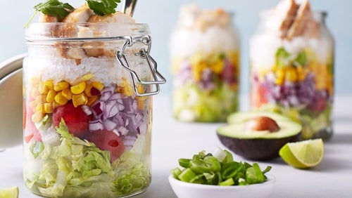 Low Carb Burrito Jars | 4-Day Meal Prep