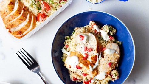 Chicken Meal Prep Recipes | 3-Day Harissa Chicken & Tabbouleh