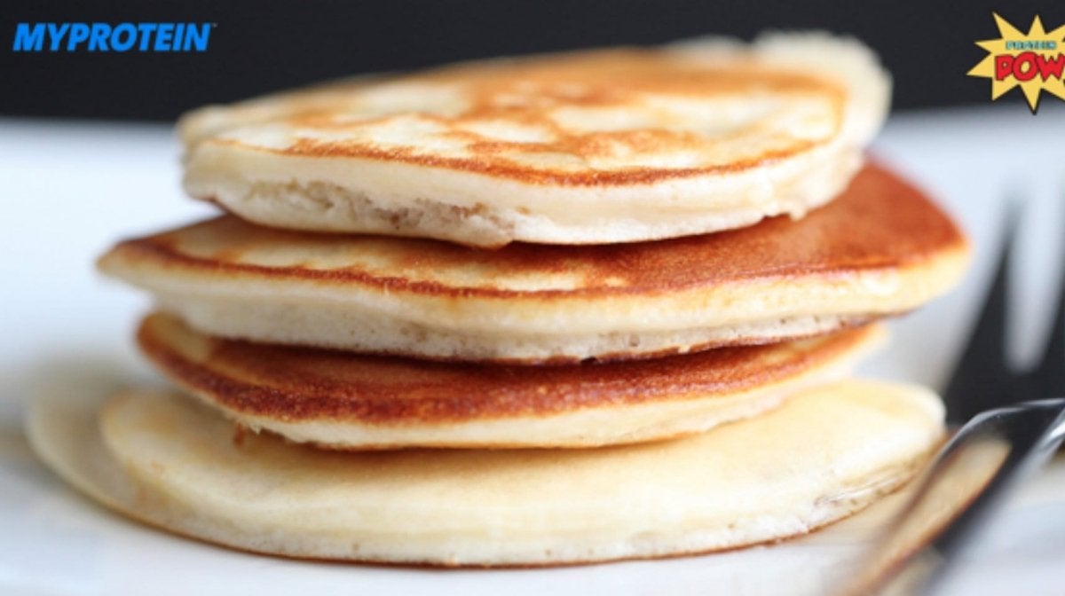 Protein Pow | Silver Dollar Banana Whey Protein Pancakes