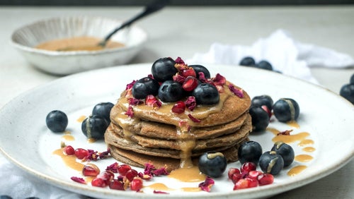 Super-Soft Teff Flour Protein Pancakes | Healthy Breakfast Recipe