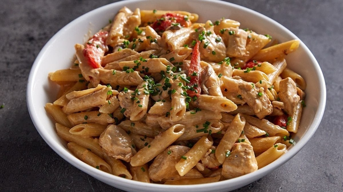 Creamy Cajun Chicken Pasta | High-Protein Meal Prep