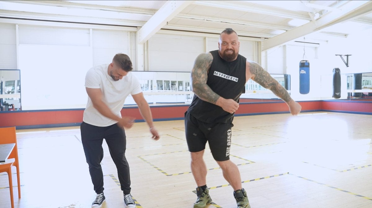 World’s Strongest Man Takes On Pro Bodybuilder