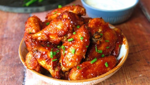 Sticky Honey BBQ Wings
