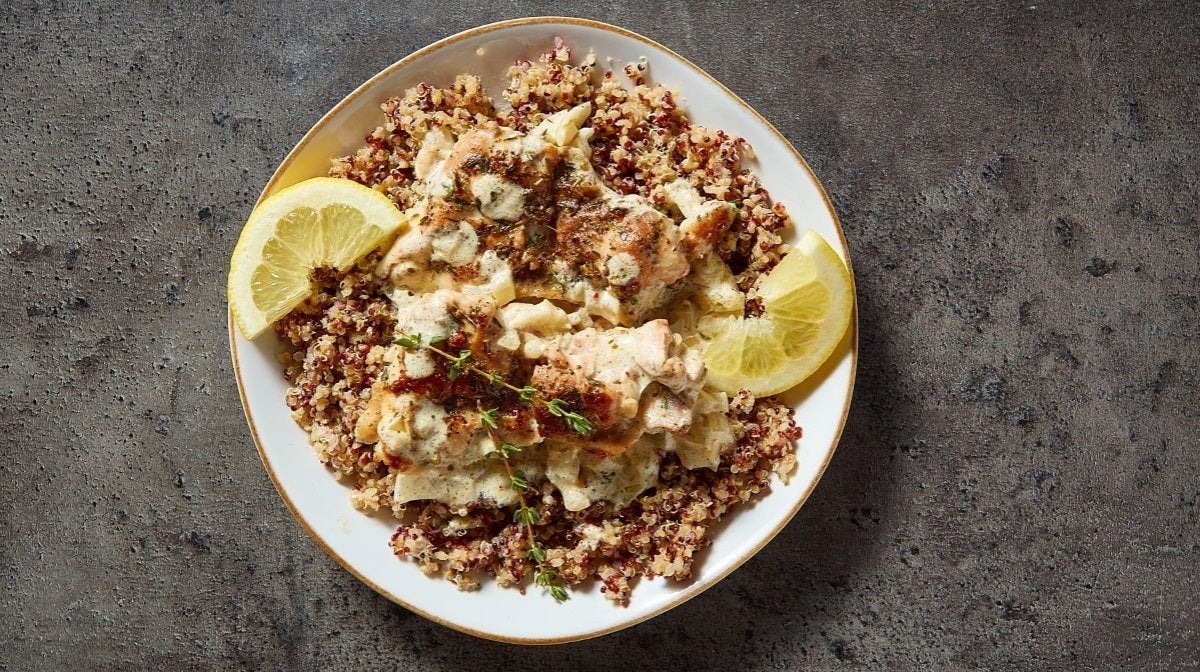 Creamy Lemon & Thyme Chicken