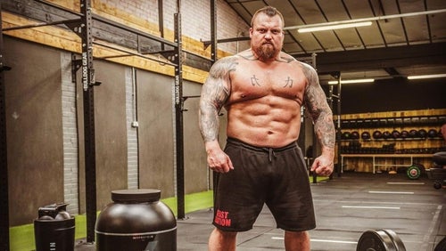Inside Eddie Hall's Home Gym