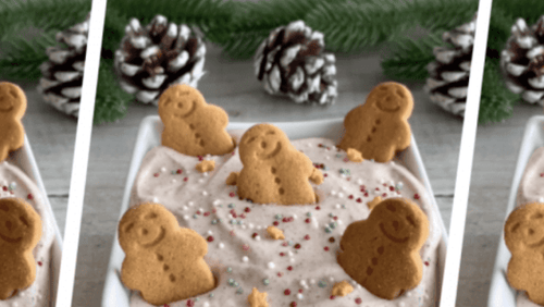 Fitwaffle's High-Protein Gingerbread Cheesecake Dip