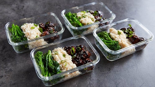 Teriyaki Turkey Meatball Meal Prep