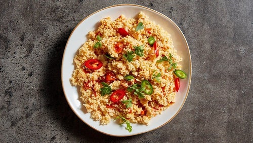 Baked Feta Couscous | Summer Meal Prep