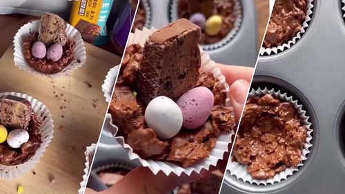 Protein Easter Egg Nests