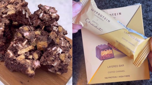 Coffee Caramel Rocky Road Bites