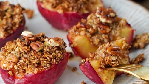 Air-Fryer Baked Oat Apples