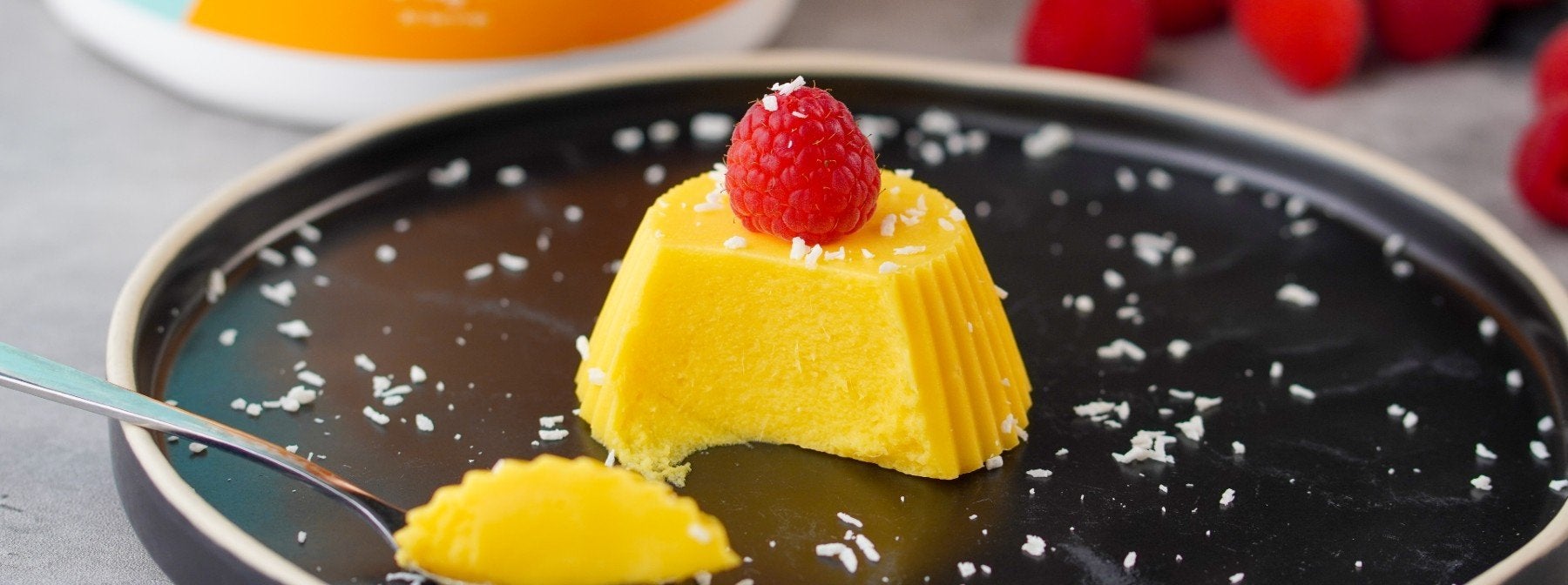 Mango & Coconut Clear Whey Pudding