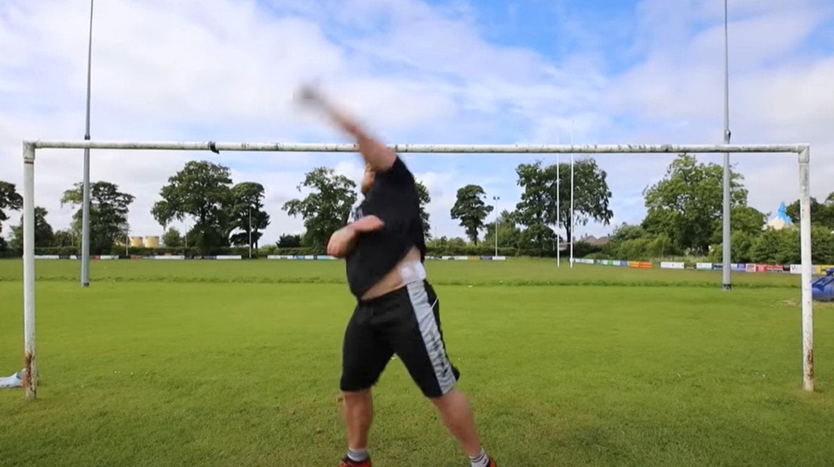World's Strongest Man Makes Soccer Aid History