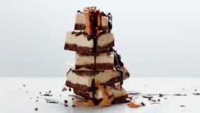 No Bake Cheesecake Recipe | Snickers Cheesecake