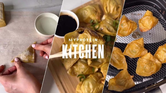 Air-Fried Pork Gyozas