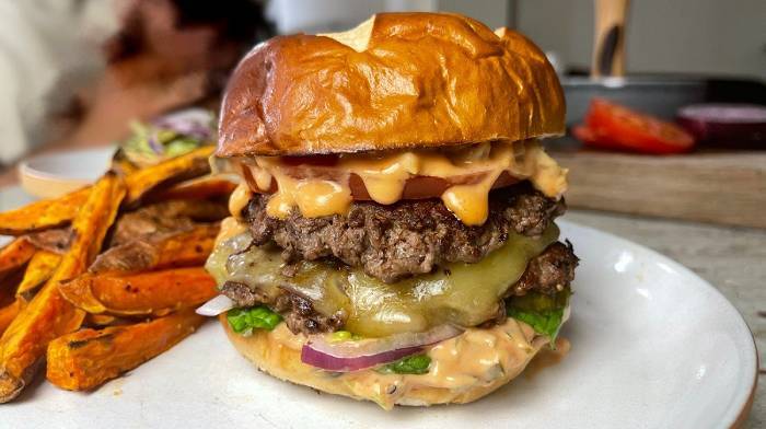 Receta Smash Burger