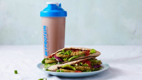 Doner Kebab Vegano de Falafel en 15 Minutos