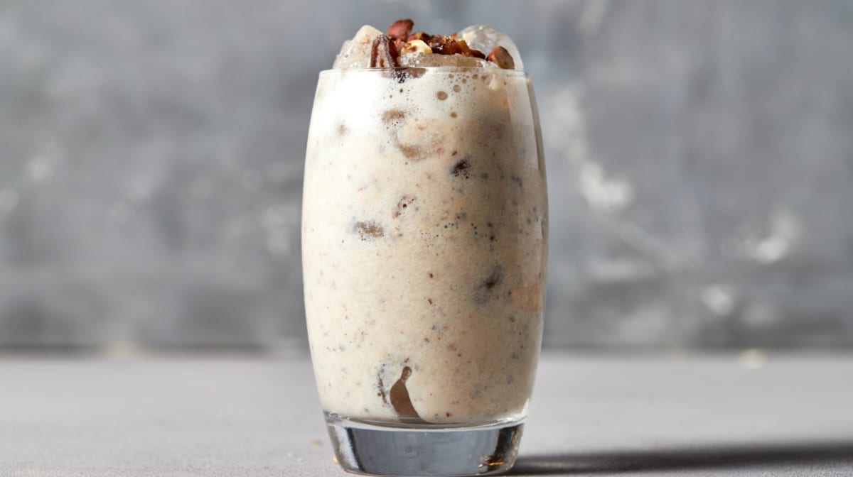 Batido vegano proteico + 5 recetas veganas para ganar músculo