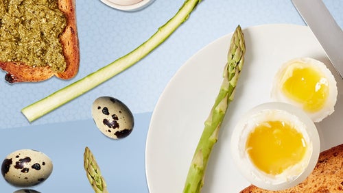 Huevos de Pascua pasados por agua