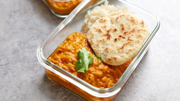 Lentil dahl vegano