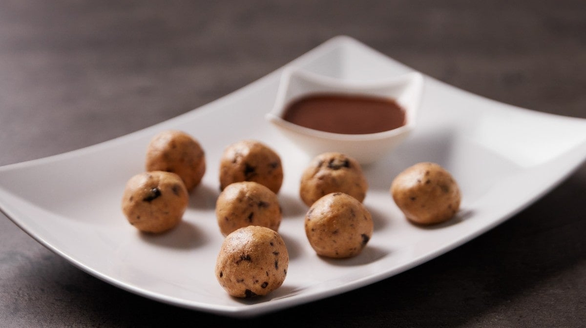 Bocaditos proteicos de masa de galleta | Snacks saludables