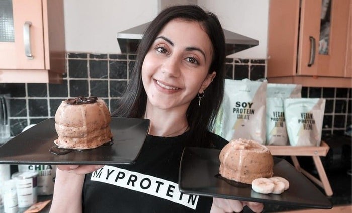 Mug cake vegano