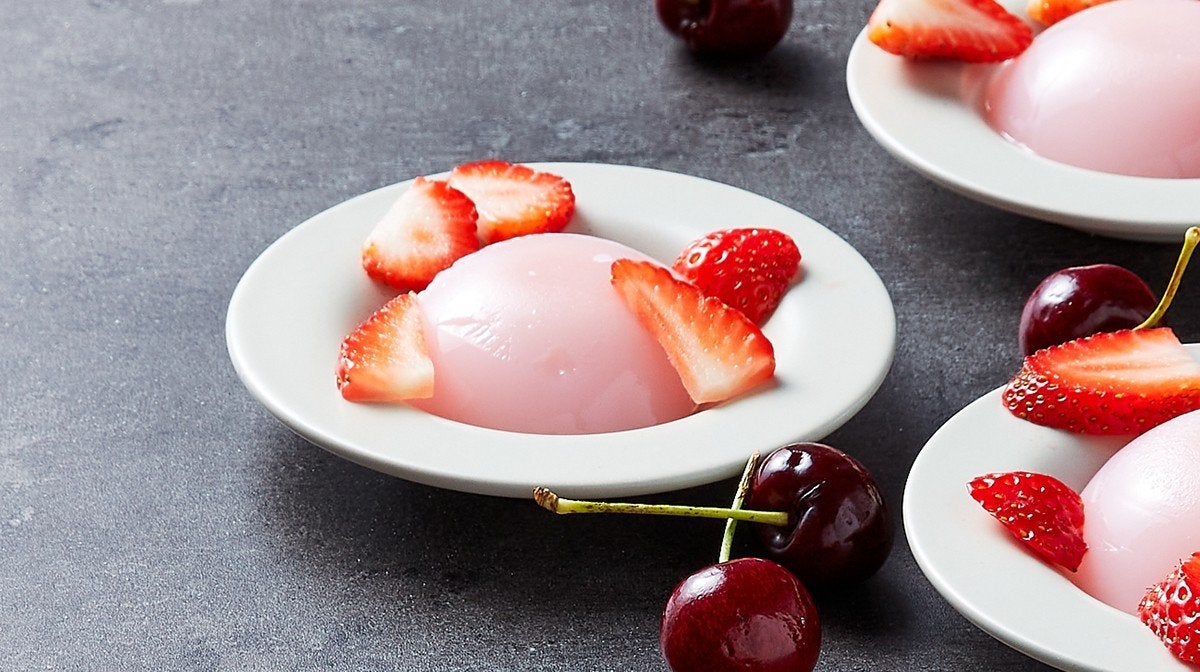 Tarta proteica Raindrop Cherry Blossom | Sabores del mundo