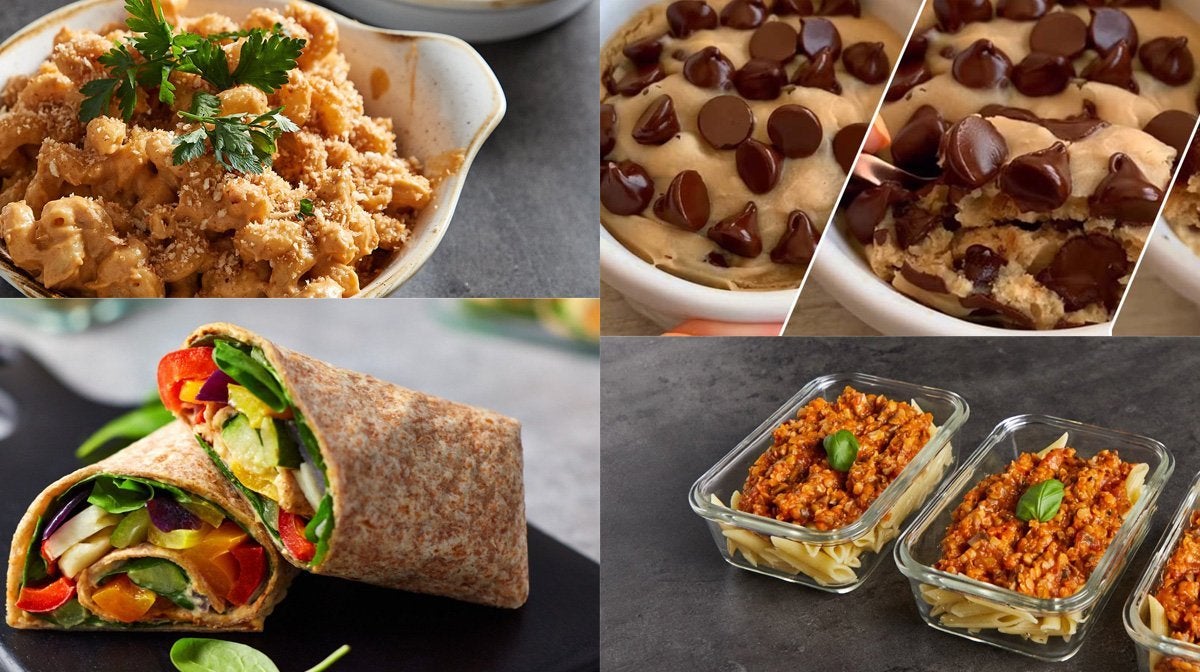 9 recetas veganas ricas en proteínas