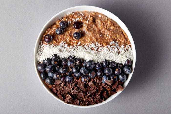 Colazione a base di quinoa e cioccolato | senza glutine