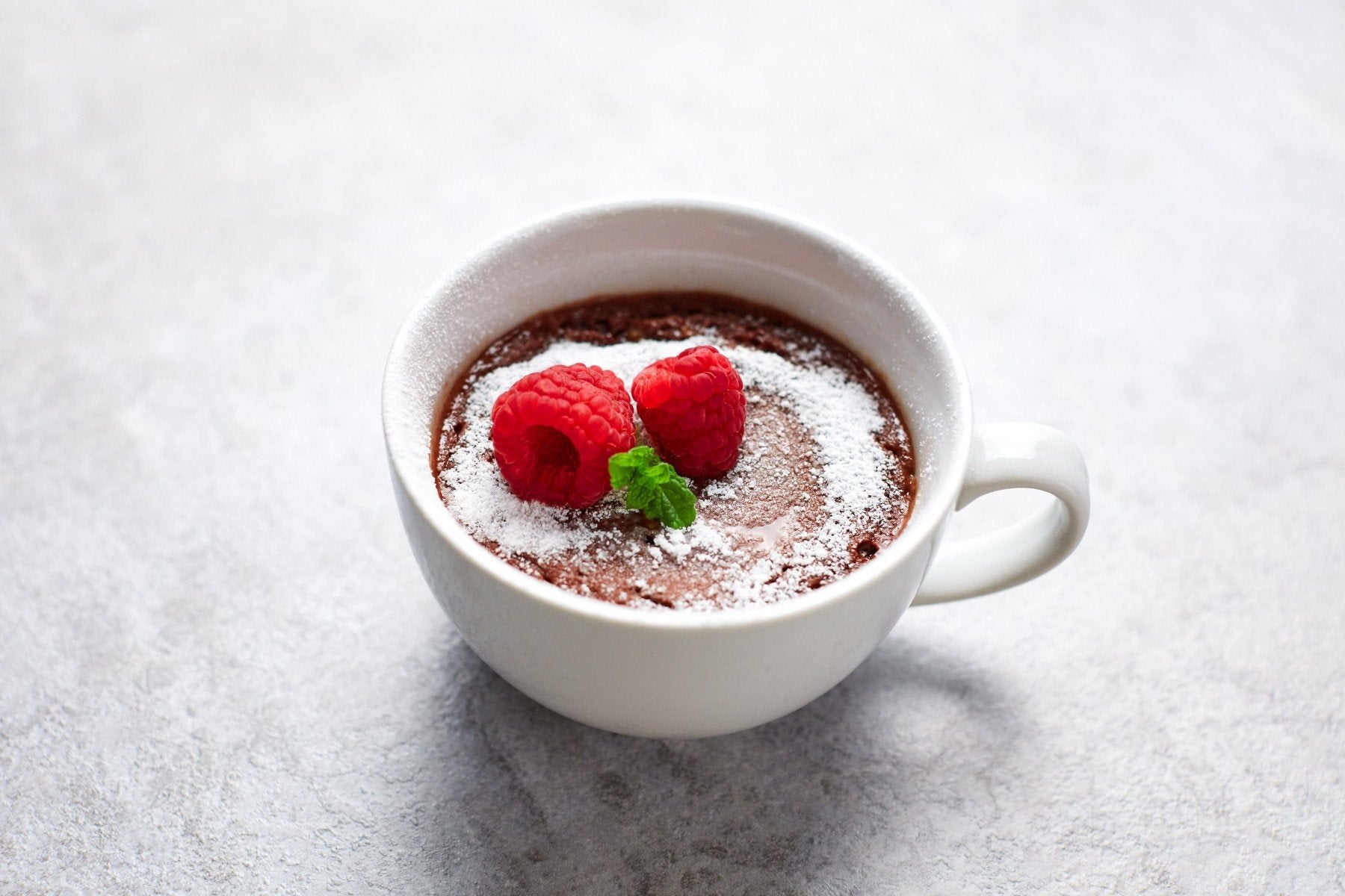 Budino proteico al cioccolato fondente