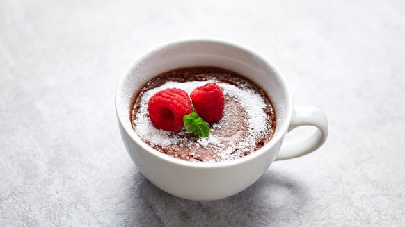 Budino proteico al cioccolato fondente