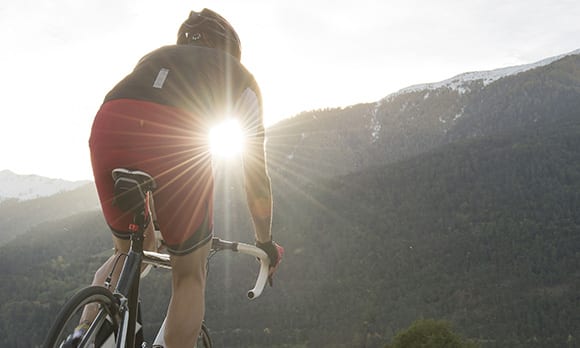 treino de ciclismo
