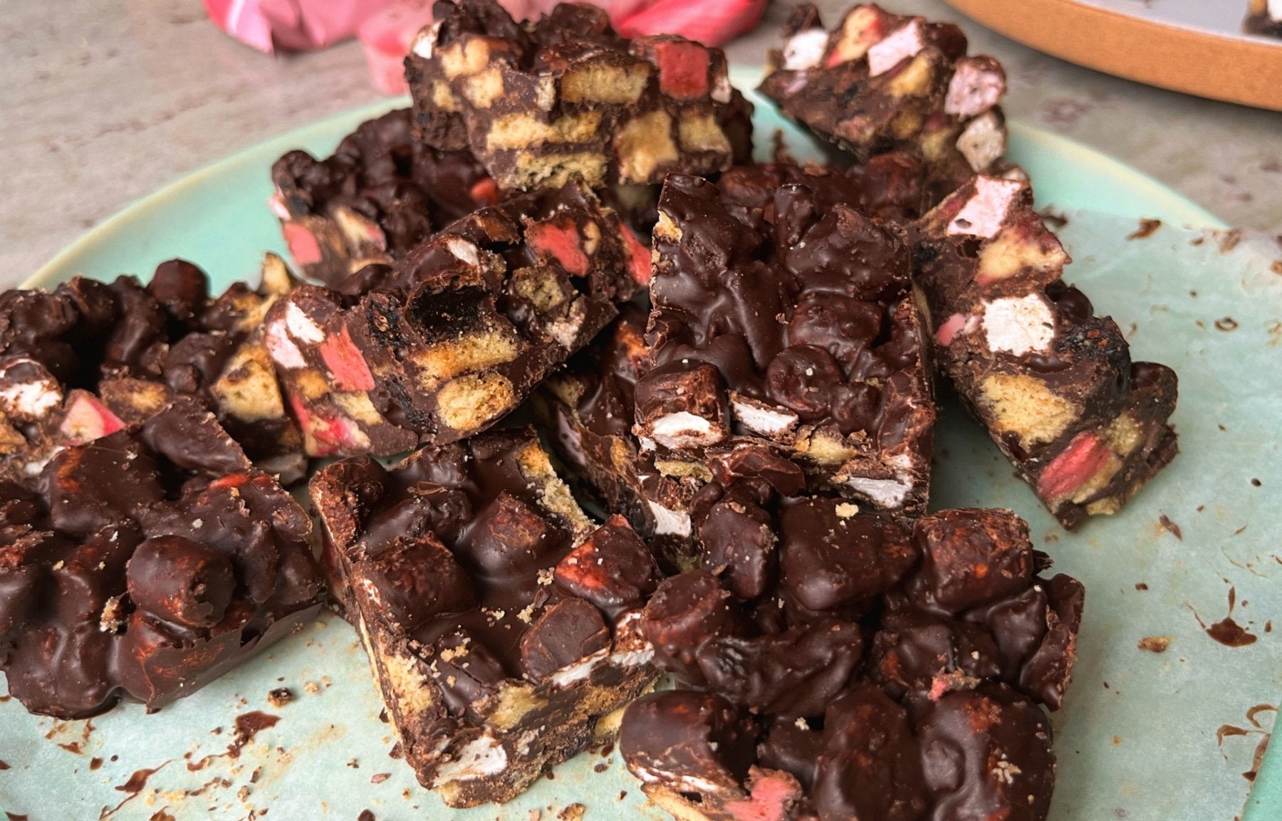 Rocky Road Proteico de Chocolate Rubi