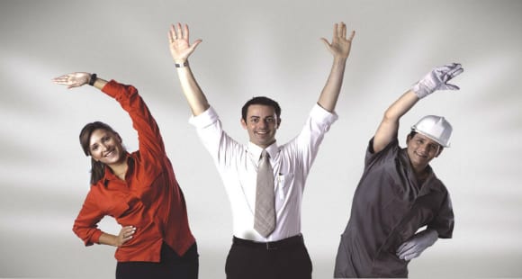 Ginástica laboral | O que é? Que exercícios fazer?