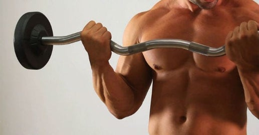 Curl com Barra melhores exercícios para biceps