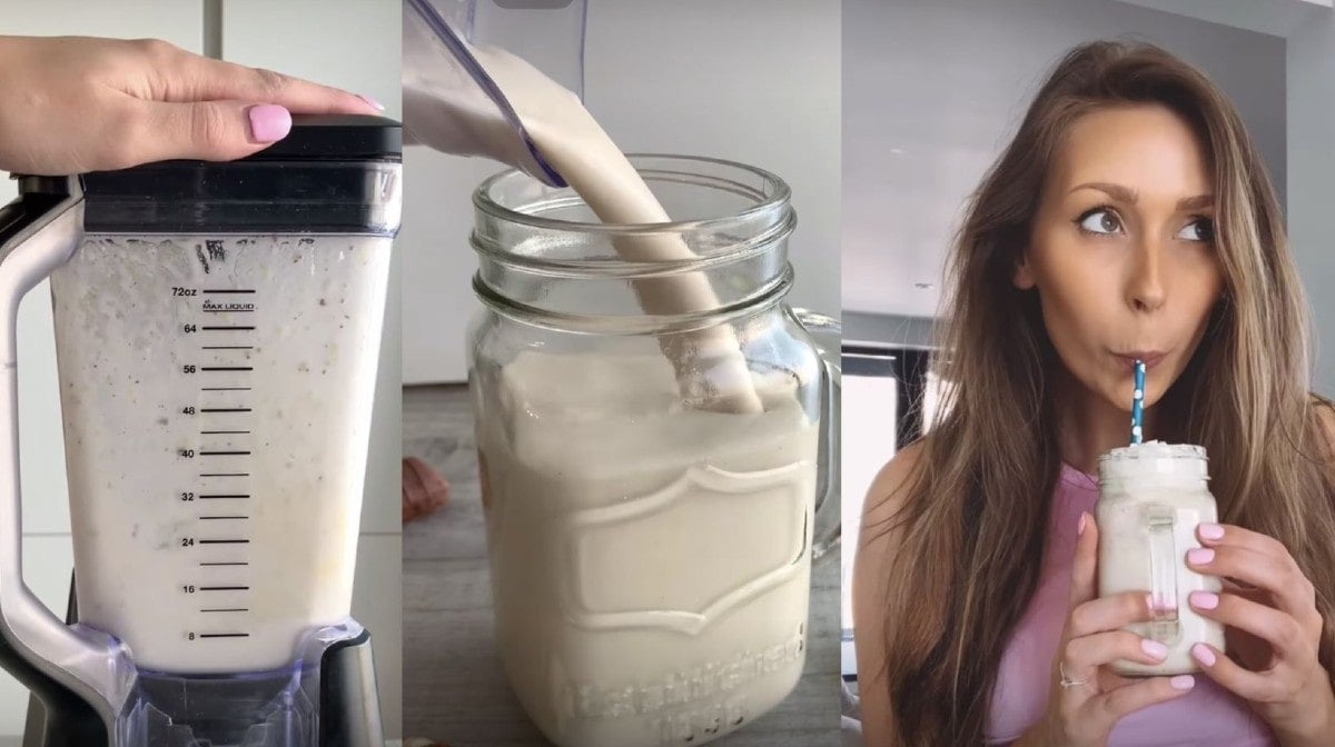 Eiwitrijke Hazelnoot Milkshake