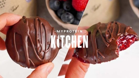 Bessen Chocolade Chia Bites