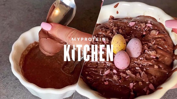 Chocolade Ei Proteïne Mug Cake