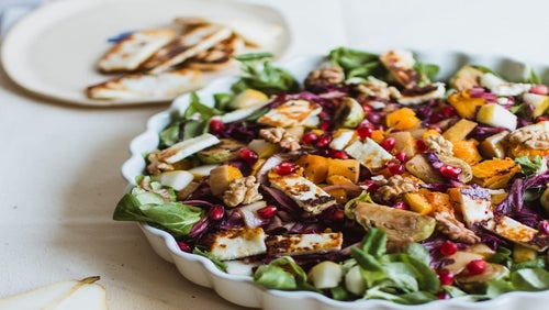 Een heerlijke pompoen salade