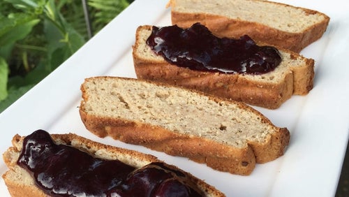 Eiwitrijke Bananencake