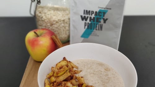 Appeltaart ontbijtje | Eiwitrijk & boordevol Vezels