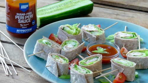 Wrap traktatie met forel