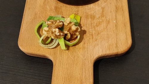 Een variant op de traditionele Hollandse stamppot | Geitenkaas-Walnoten Spruiten Stampot