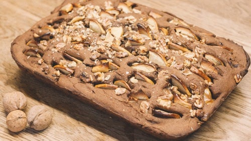 Carrot Cake | Met Natuurlijke Halve Walnoten