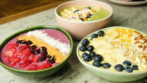 Vitamin-Boosting Smoothie Bowls 3 Ways | Eiwitrijk ontbijt