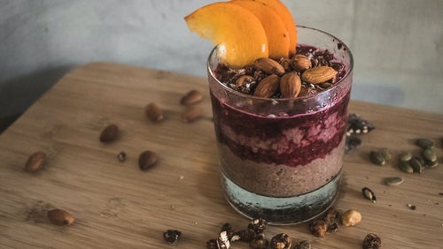 Coffee chia pudding