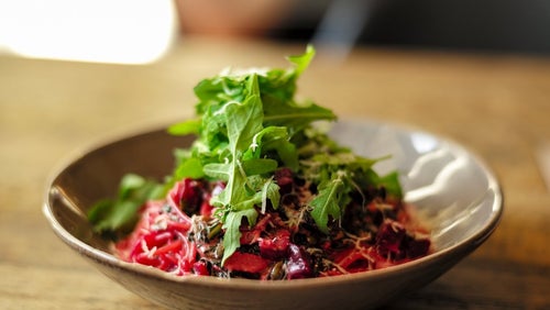 Frisse bieten salade